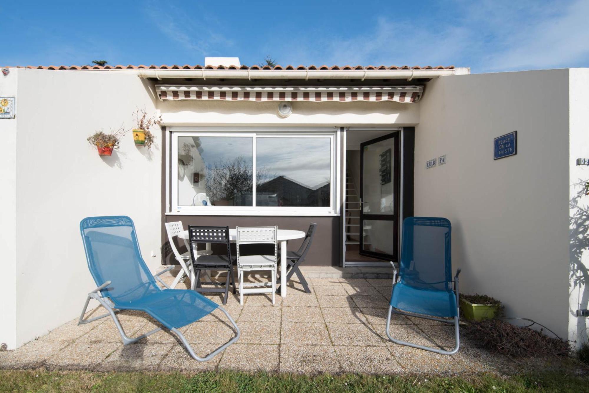 Maison Dans Residence Calme + Piscine A Pornic Eksteriør billede